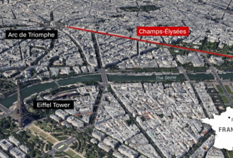 巴黎香榭丽舍大街发生枪击案致1死 IS宣布负责