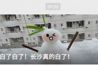 下雪啦！2018 最新版广东雪人出炉 哈哈哈哈！