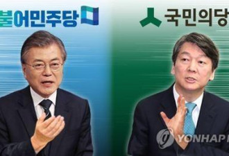 韩国大选民调:文在寅居榜首 拉大与安哲秀差距