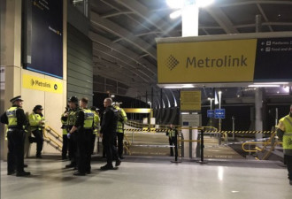 凶手持长菜刀在英国火车站行凶 刺伤交警等3人