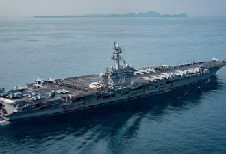 美航母正驶向朝鲜 日军舰提前迎候