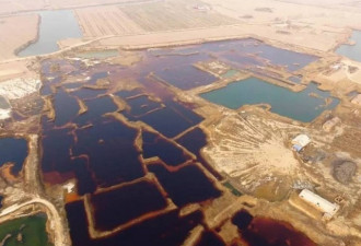 超级污水渗坑惊现华北 中国环保部回应