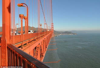 和“自杀圣地”说再见 旧金山金门大桥现变这样