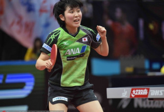 日本17岁乒球少女3-0横扫中国队亚锦赛夺冠