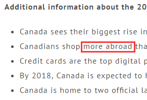 加拿大人都喜欢网购什么商品？万万想不到...