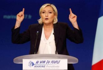 法国大选最后民调：马克龙和勒庞支持率领先