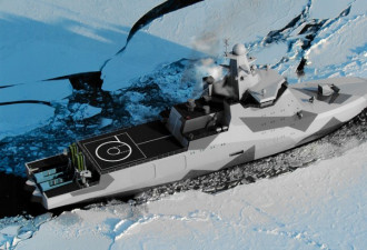 俄罗斯建造武装破冰船 全球首发