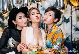 TVB女艺人庆祝生日，身材却遭网友质疑