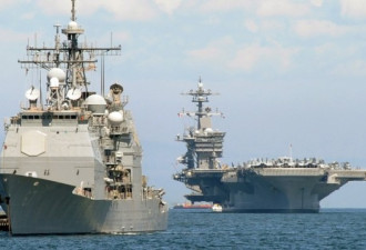 美国航母群逼近日本海 朝鲜半岛局势凶险