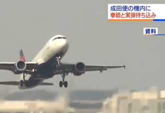 美国女乘客把枪带上国际航班 日本要求追查安检