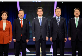 性丑闻抢镜电视辩论 韩国大选突变儿戏