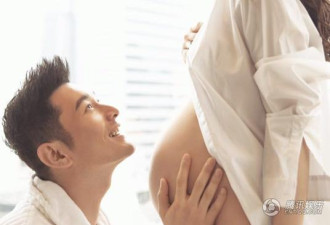 黄晓明首次公开Baby怀孕照 感慨妻子不易