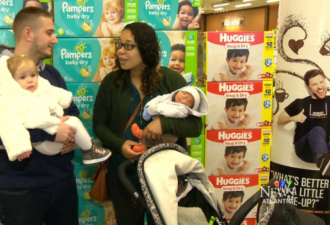 加拿大妇女超市洗手间生子 竟称不知自己怀了孕