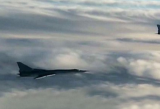 4架俄军机再次逼近阿拉斯加 美军拦截