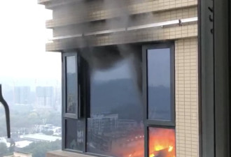 中国四川乐山一居民区突发火灾凶杀案 4人丧命