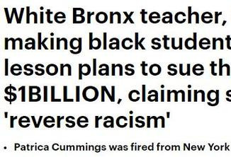 美国白人教师请黑人学生演奴隶遭解雇，欲起诉