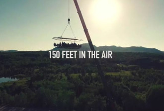 天！46米高！加拿大的“空中餐厅”来了