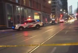 多伦多市中心枪击一20多岁男子重伤 嫌犯在逃