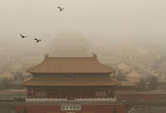 受沙尘天影响 内蒙古局地PM10浓度近9000