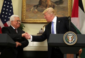 巴勒斯坦总统访美 为获支持称&quot;有川普就有希望&quot;