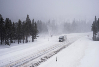 暴风雪大雨横扫 加州车祸频生 目前最少5人遇难
