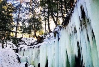 多伦多北边天然冰洞，登上纽时2019必去榜单！
