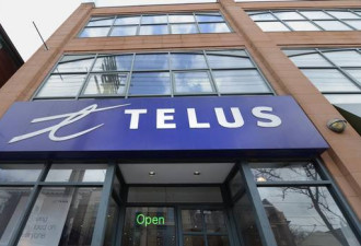 加拿大手机商Telus生意火爆 赚$4.4亿大派红包