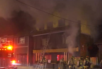 四层建筑发生火灾 估计损失高达$200,000