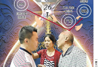 男子7岁时被拐 26年后在广东找到亲生父母