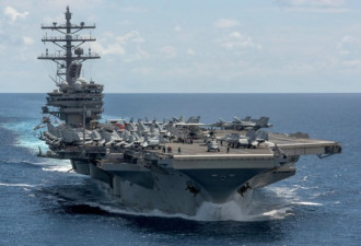美海军作战部长：不排除派遣航母通过台湾海峡