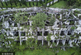 九年后 汶川地震遗址宛如人类灭绝的遗迹