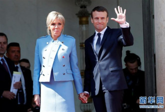 马克龙就任法国总统 奥朗德挥别爱丽舍宫