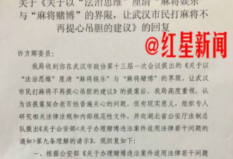 麻将提案火了，赌博与娱乐的界限在这里