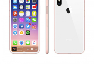 iPhone 8曝光新配色：玫瑰金+白 设计与众不同