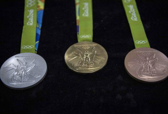 上百枚里约奥运奖牌因生锈被退货 多数为铜牌