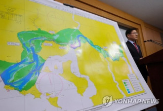 朝鲜和韩国界河入海口共用水域海图出炉