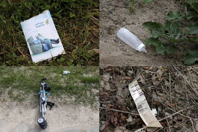 In the rush to get out of the cab and into Canada, travellers often drop items