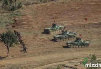 缅甸军演“开打”，中国造战机坦克实力抢镜！
