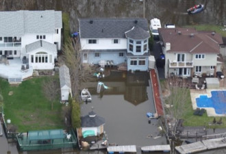 魁省洪灾区的一些被淹房屋将不得重建