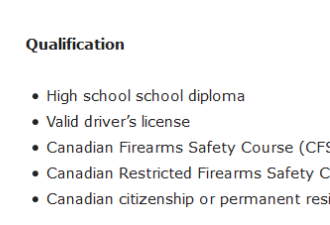 加拿大边境局招人 高中毕业无需经验年薪8万