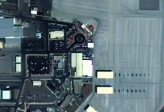 中国卫星实拍美国本土空军基地 这么清楚