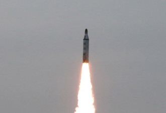 韩联参表示朝鲜试射一枚弹道导弹