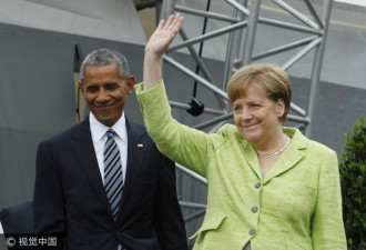 默克尔德国见奥巴马,去比利时见特朗普一冷一热