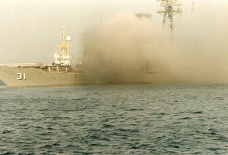伊拉克30年前有多猛？将美军护卫舰打得稀巴烂