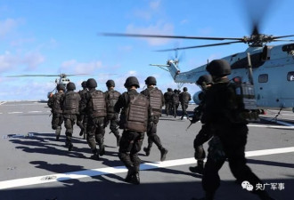 中国3艘战舰抵中太平洋 演练武力营救被劫商船