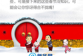 压岁钱是用来压惊的!这些春节冷知识你get了吗?