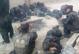 新疆警察的普通照片 却感动了无数网友