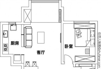北京夫妻爆改56㎡蜗居 室内开窗家看起来大一倍