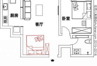 北京夫妻爆改56㎡蜗居 室内开窗家看起来大一倍