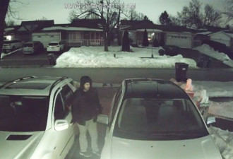 自家门前预热汽车 不到十分钟奔驰SUV被贼偷走
